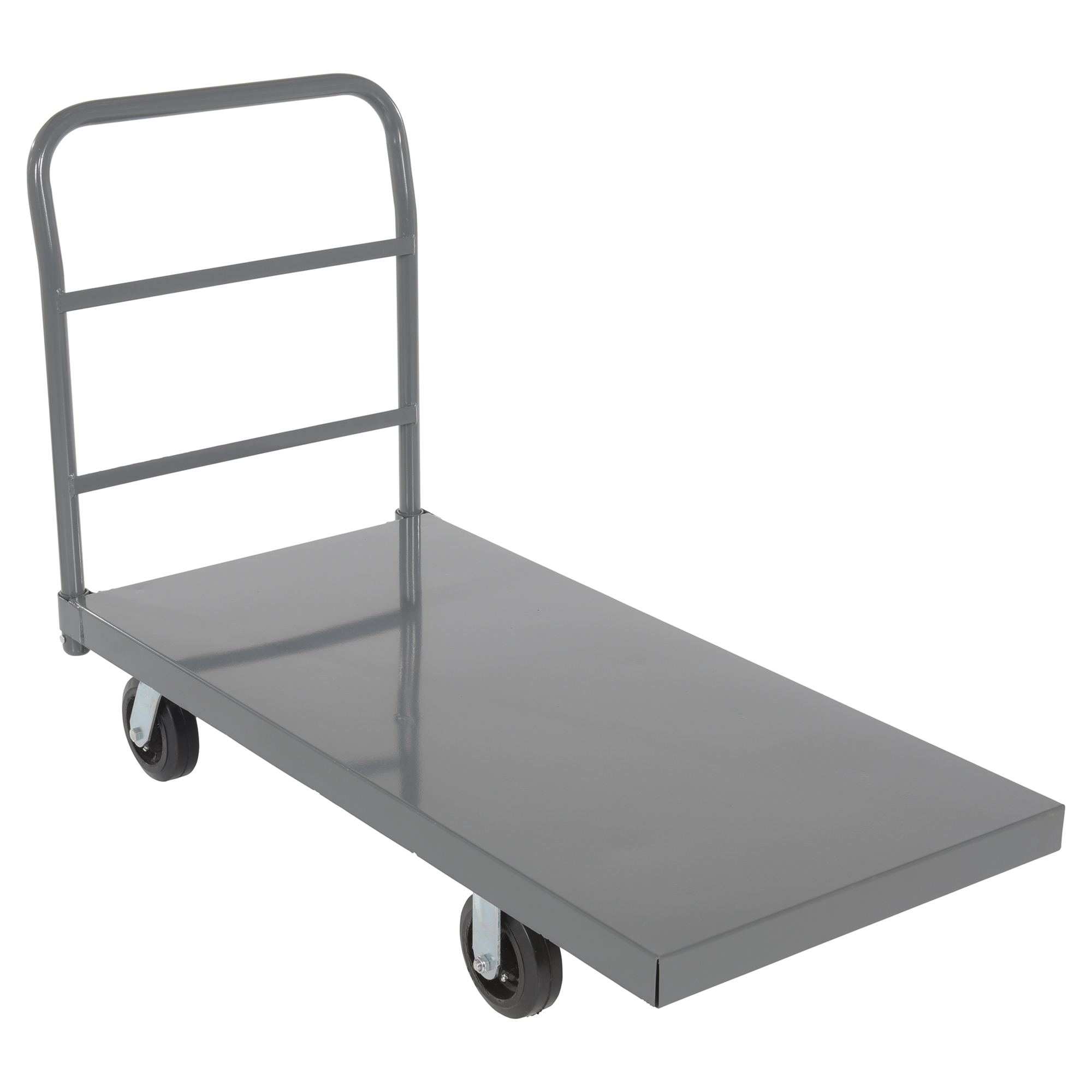 Vestil Steel Platform Truck - 24in. x 48in., Smooth Deck, 2000-Lb. Capacity, Model# ECSPT-2448